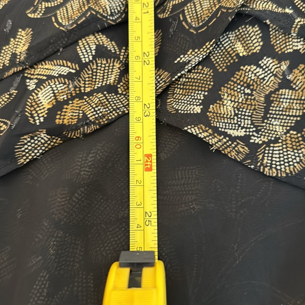 Torrid Layered Tie Front Wrap Hi-Low Tunic - Size 00 - Picture 11 of 15
